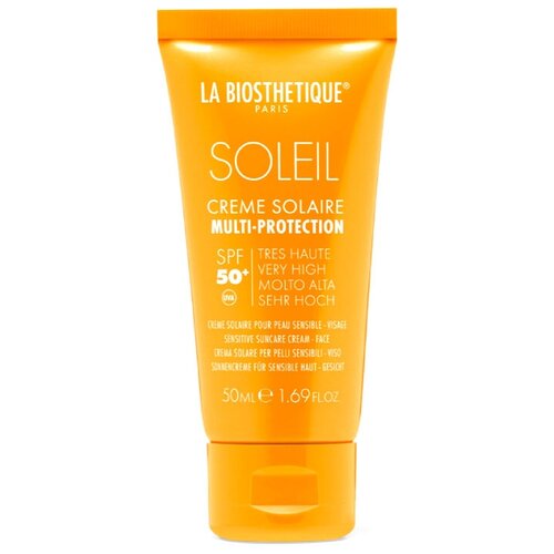 Anti-age водостойкий солнцезащитный крем для лица с высокоэффективной системой SPF 50+ Creme Soleil Visage SPF 50+ LA BIOSTHETIQUE, 50 мл (2895)