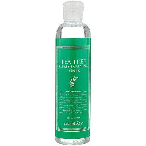 Secret Key Тонер для лица с экстрактом чайного дерева Tea Tree Refresh Calming Toner, 248 мл