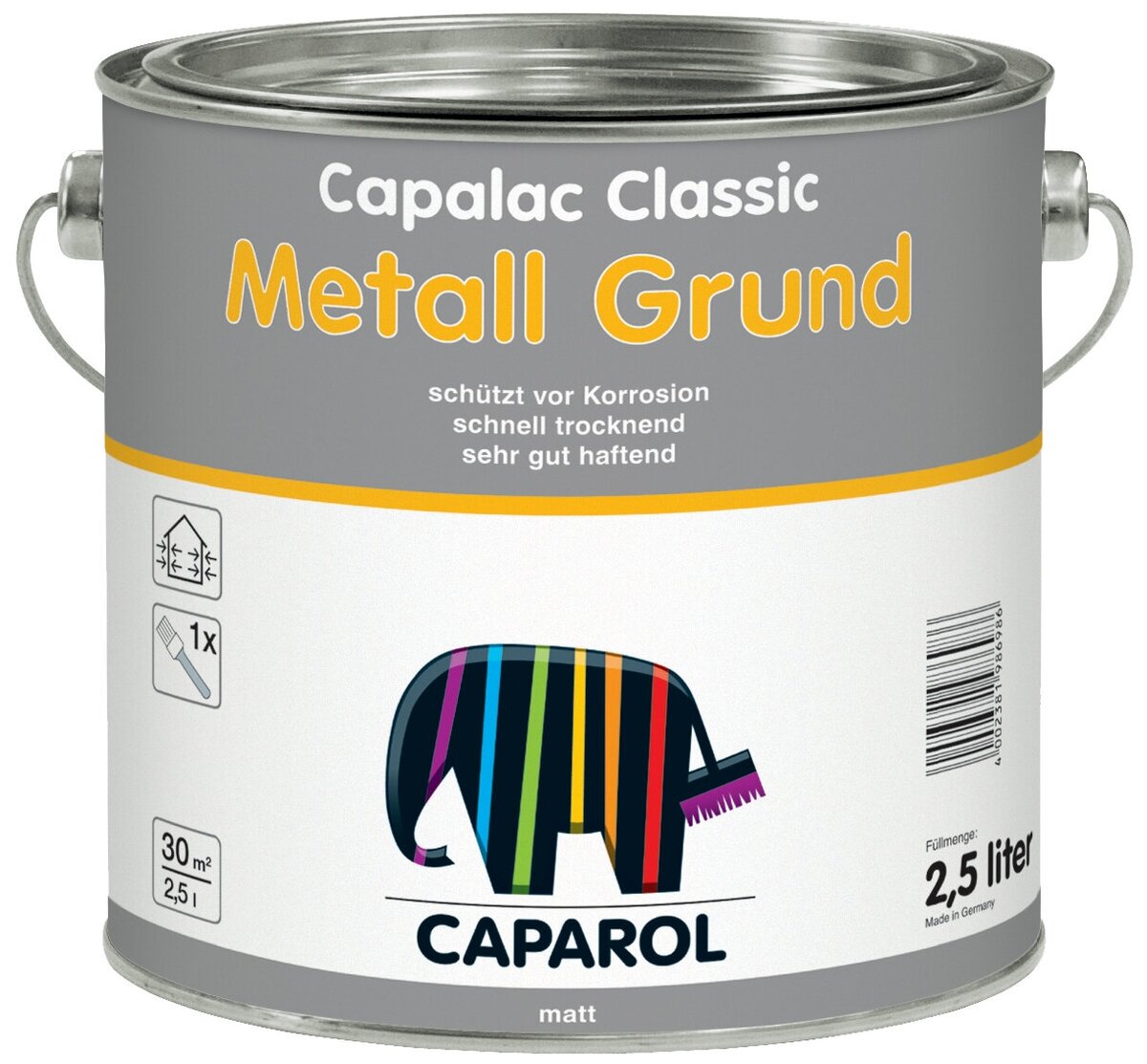 Грунтовка акриловая capagrund адгезионная caparol расход