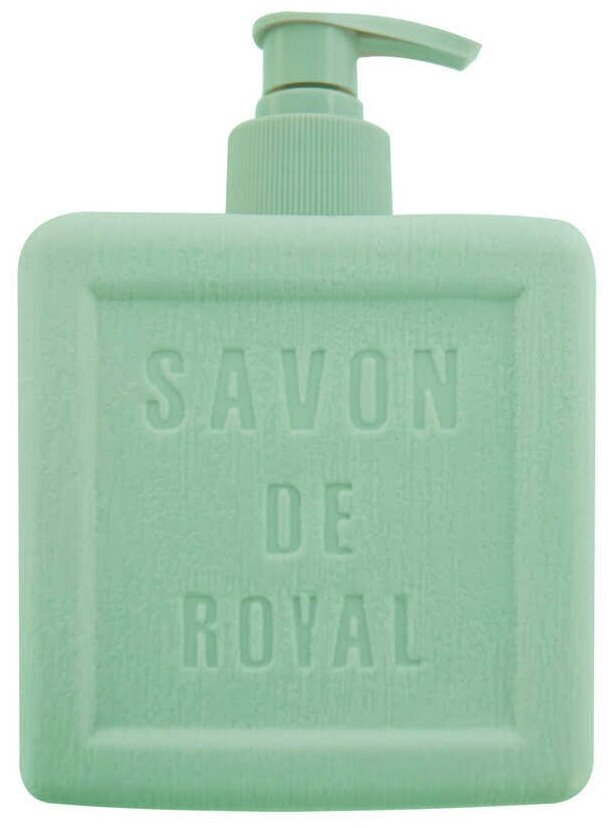 Жидкое туалетное мыло для рук Savon de royal серия Прованс зеленый куб, 500мл.