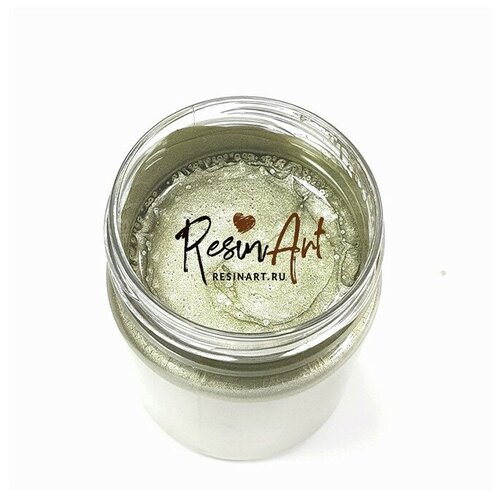 Жидкая поталь ResinArt Белое золото, 40 мл