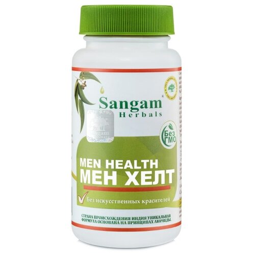 Таблетки Sangam Herbals Мен Хелт, 60 шт.