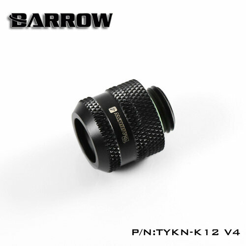 Фитинг для системы охлаждения ПК Barrow 12MM hard pipe connection hand screwed joint TYKN-K12 V4