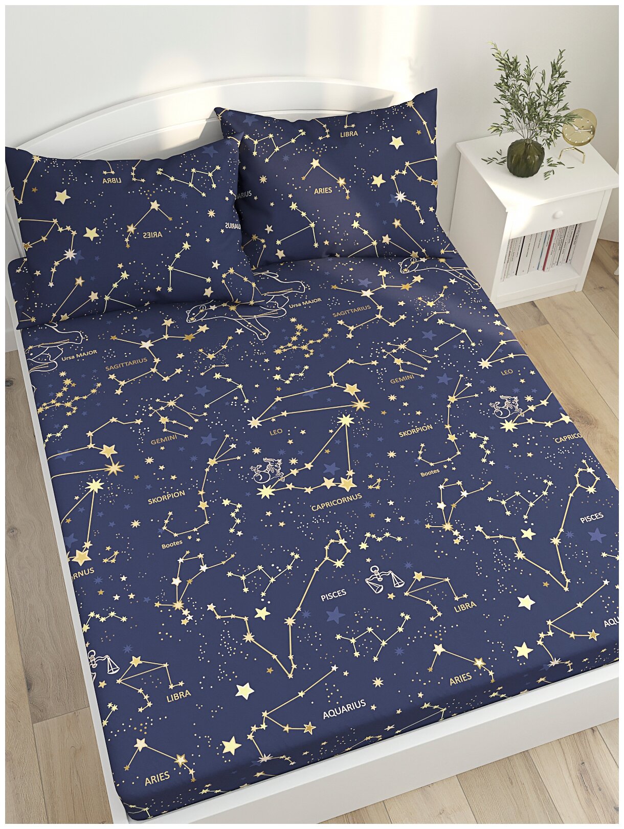 фото Простыня Сказка Созвездия, поплин