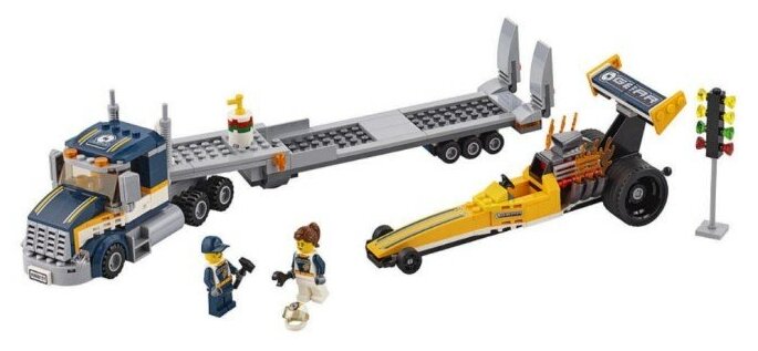 Лего 60151 Грузовик для перевозки драгстера - конструктор Lego Сити