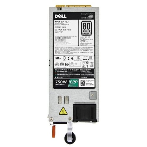 Резервный Блок Питания Dell 0JW4TR 750W 2801000₽