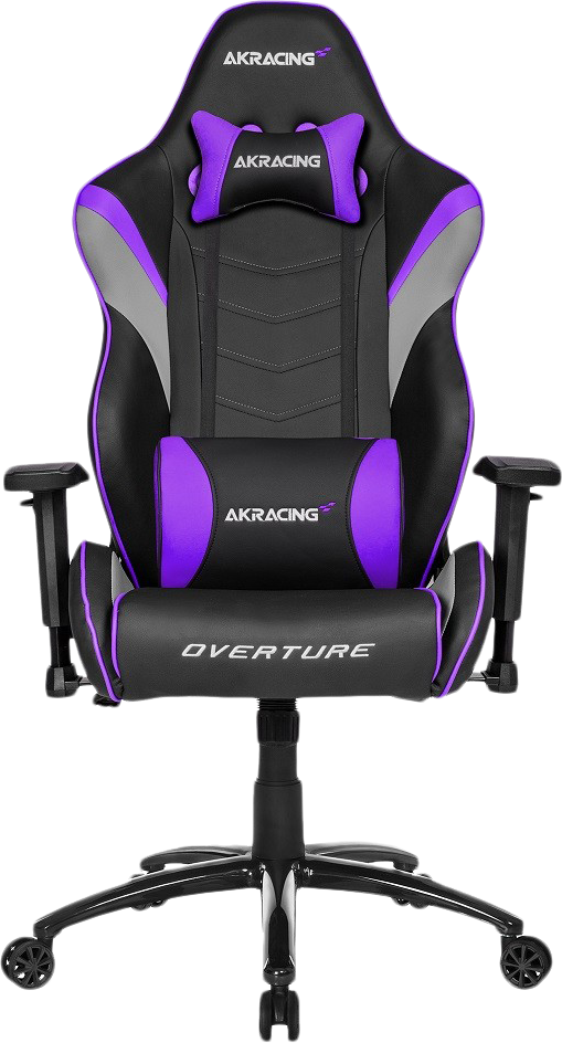 Игровое Кресло AKRacing Overture (overture-indigo) black/indigo . - фотография № 2