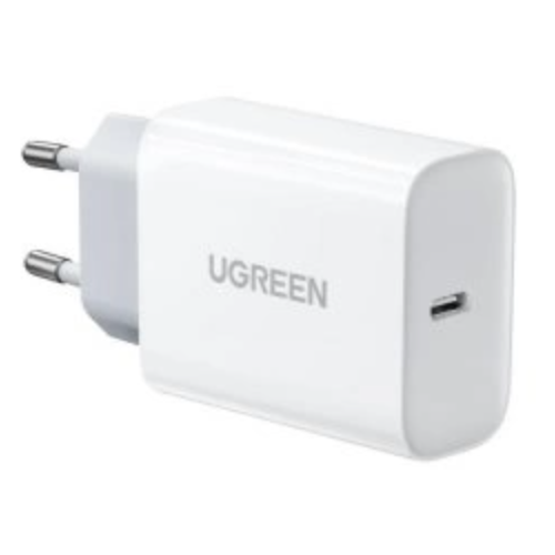 Сетевое зарядное устройство UGreen CD127, 30 Вт, Global, белый