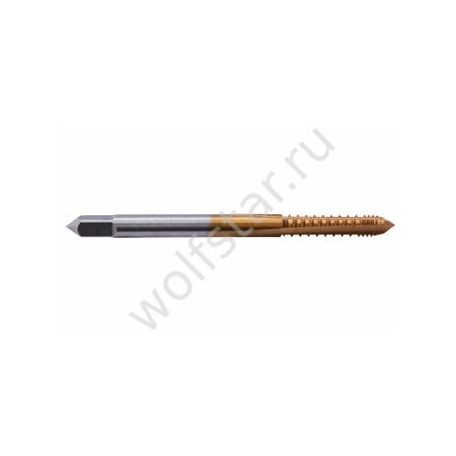 WOLFSTAR Метчик машинно-ручной м/р по металлу M2,5х0,45 HSS-E TiN, шахматный tc00254