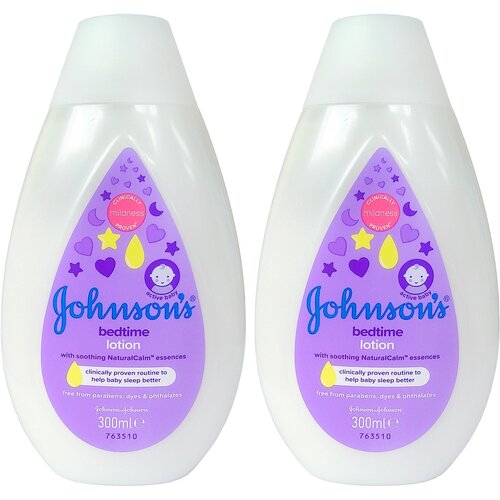 Johnson's Baby Молочко Перед сном Natural Calm, 300 мл в уп, 2 уп (600 мл), лосьон, baby lotion