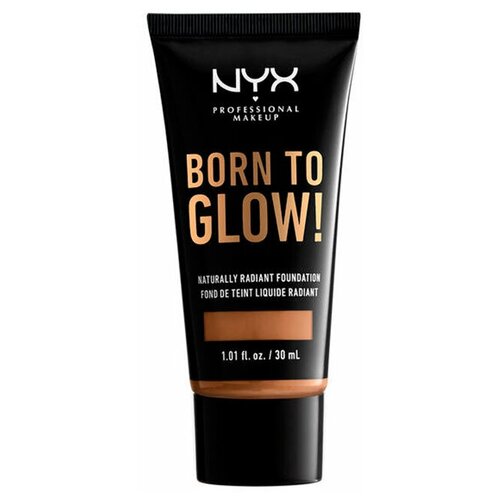 NYX professional makeup Тональный крем Born to glow!, 30 мл, оттенок: Warm honey nyx professional makeup тональный крем born to glow 30 мл оттенок almond