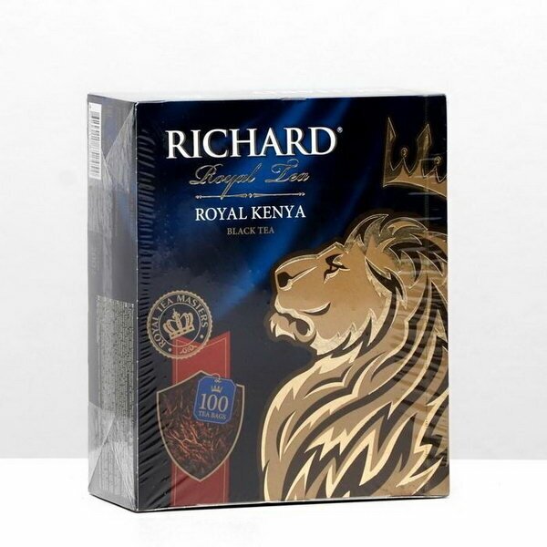 Чай черный Richard Royal Kenya в пакетиках, 100х2 г - фото №16