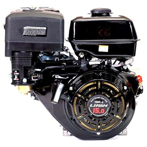 Бензиновый двигатель LIFAN 190F-L, 15 л.с.
