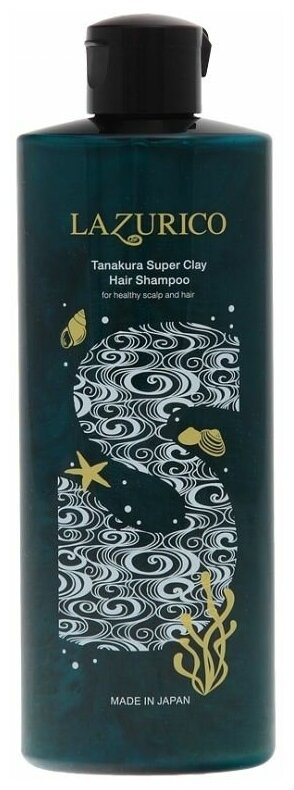 фото Lazurico шампунь Tanakura Super Clay Hair против выпадения и для стимуляции роста волос