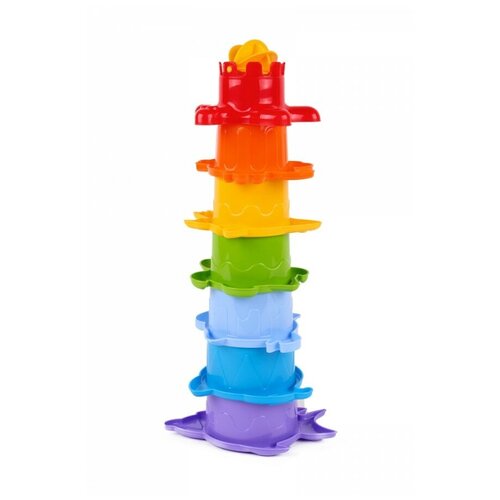 Пирамидка - формочки для ванны, 7 шт