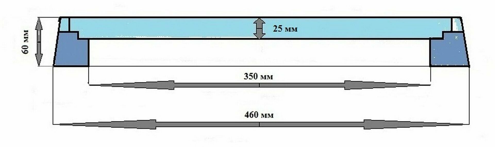 Люк канализационный садовый D460, круглый, полимерно-песчаный, полимерпесчаный, зеленый - фотография № 6