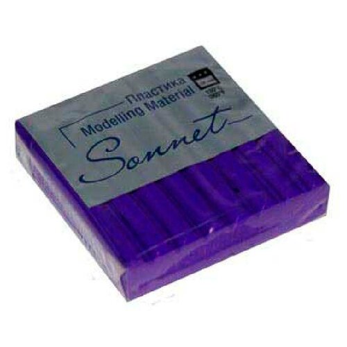 Полимерная глина Sonnet флуоресцентный фиолетовый (5965607), 56 г фиолетовый 56 г