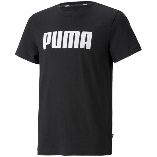 Футболка/Puma/84759401/Boys ESS PUMA Tee/черный/110