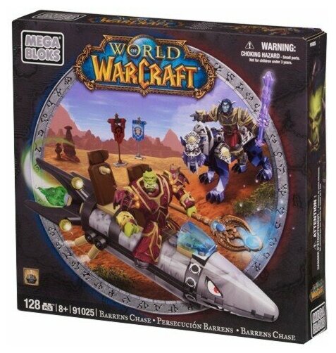 Конструктор Mega Bloks World of Warcraft 91025 Barrens Chase, 128 дет.