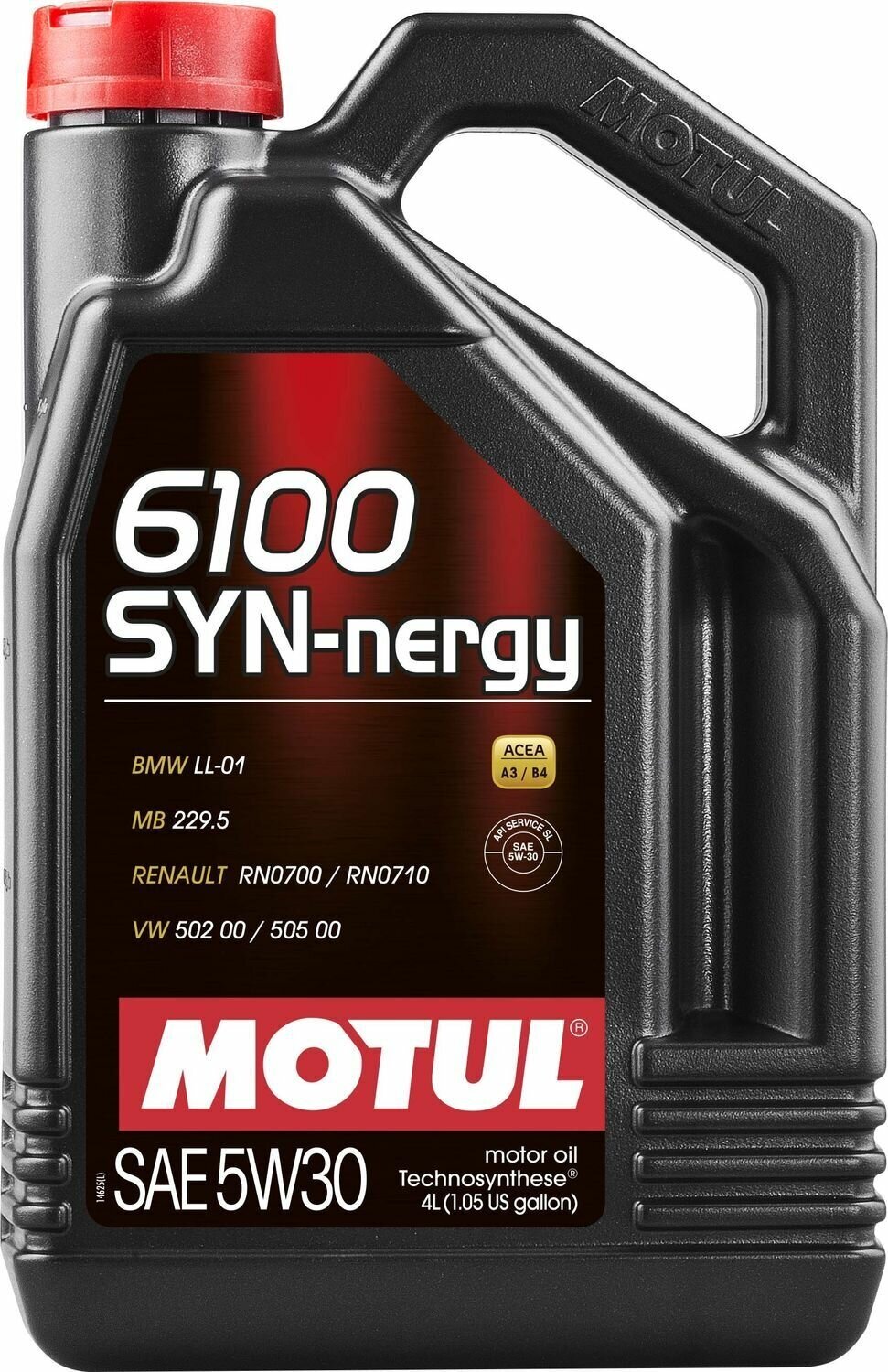 Моторное масло MOTUL 6100 SYN-NERGY 5W30 4л, 107971