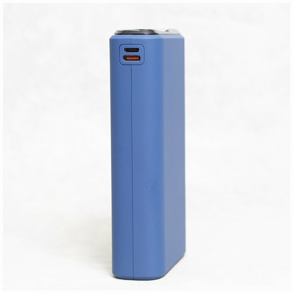 Внешний аккумулятор OLMIO QS-20, 20000mAh, deep-blue - фото №16