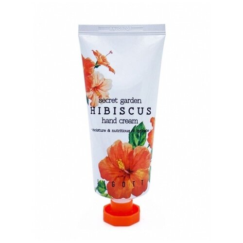 JIGOTT SECRET GARDEN HIBISCUS HAND CREAM Крем для рук с экстрактом гибискуса