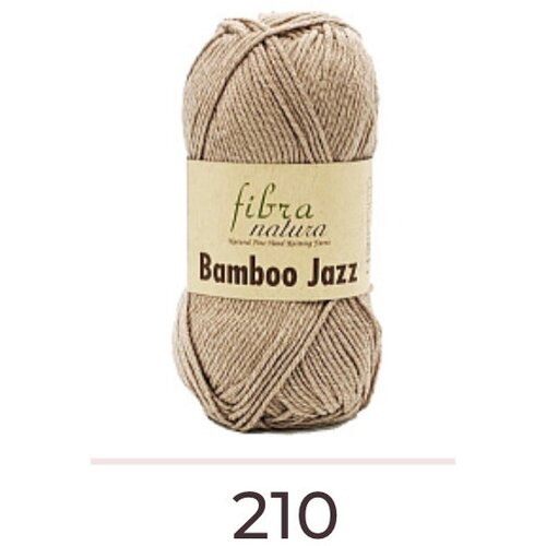 Пряжа для вязания Fibra natura Bamboo jazz 50% хлопок 50% бамбук;50гр-120м(5 мотков)