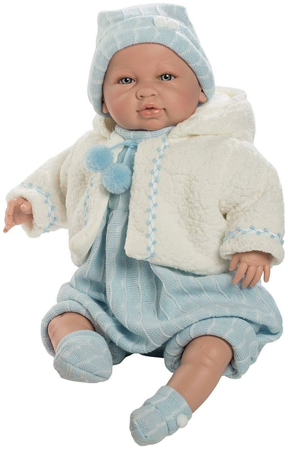 Кукла Berbesa мягконабивная 50см SAORO в пакете (5203K)