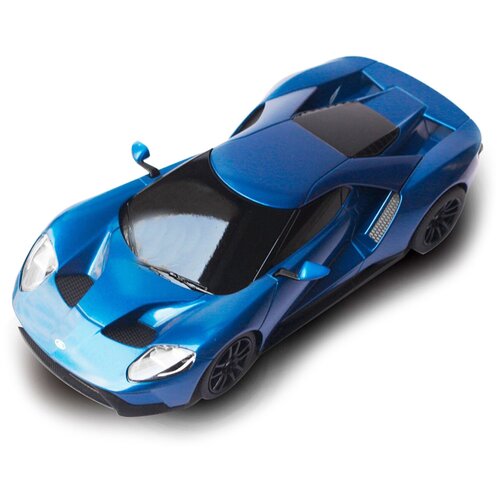 Легковой автомобиль Rastar Ford GT (78200), 1:24, 38 см, синий легковой автомобиль rastar bentley continental gt 49900 1 12 38 см белый