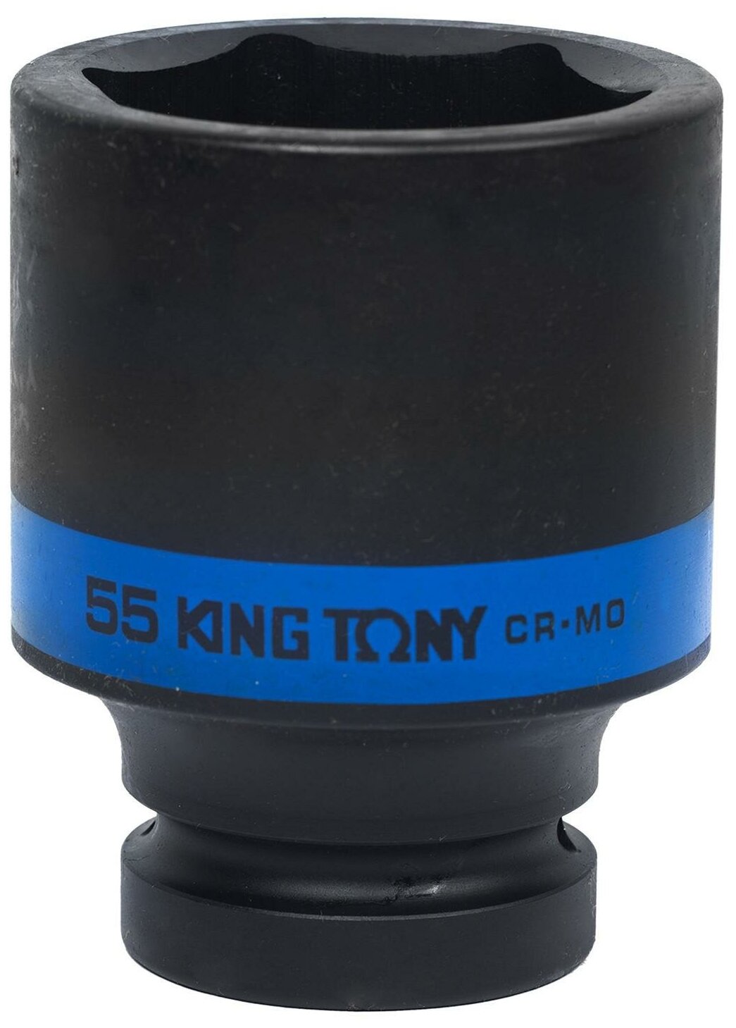 Головка торцевая ударная глубокая шестигранная 1", 55 мм KING TONY 843555M