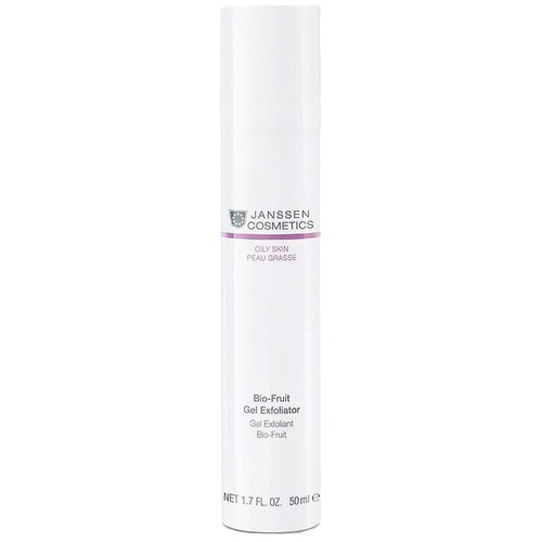 Пилинг для лица очищающий Janssen Oily Skin 4407 Bio-Fruit Gel Exfoliator 20% с фруктовыми кислотами 30 мл
