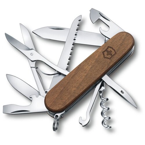 фото Нож перочинный victorinox huntsman wood 91мм, дерево