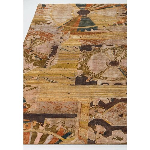 Ковер на пол 2,5 на 3 м в спальню, гостиную, бежевый Art Rugs Breguet