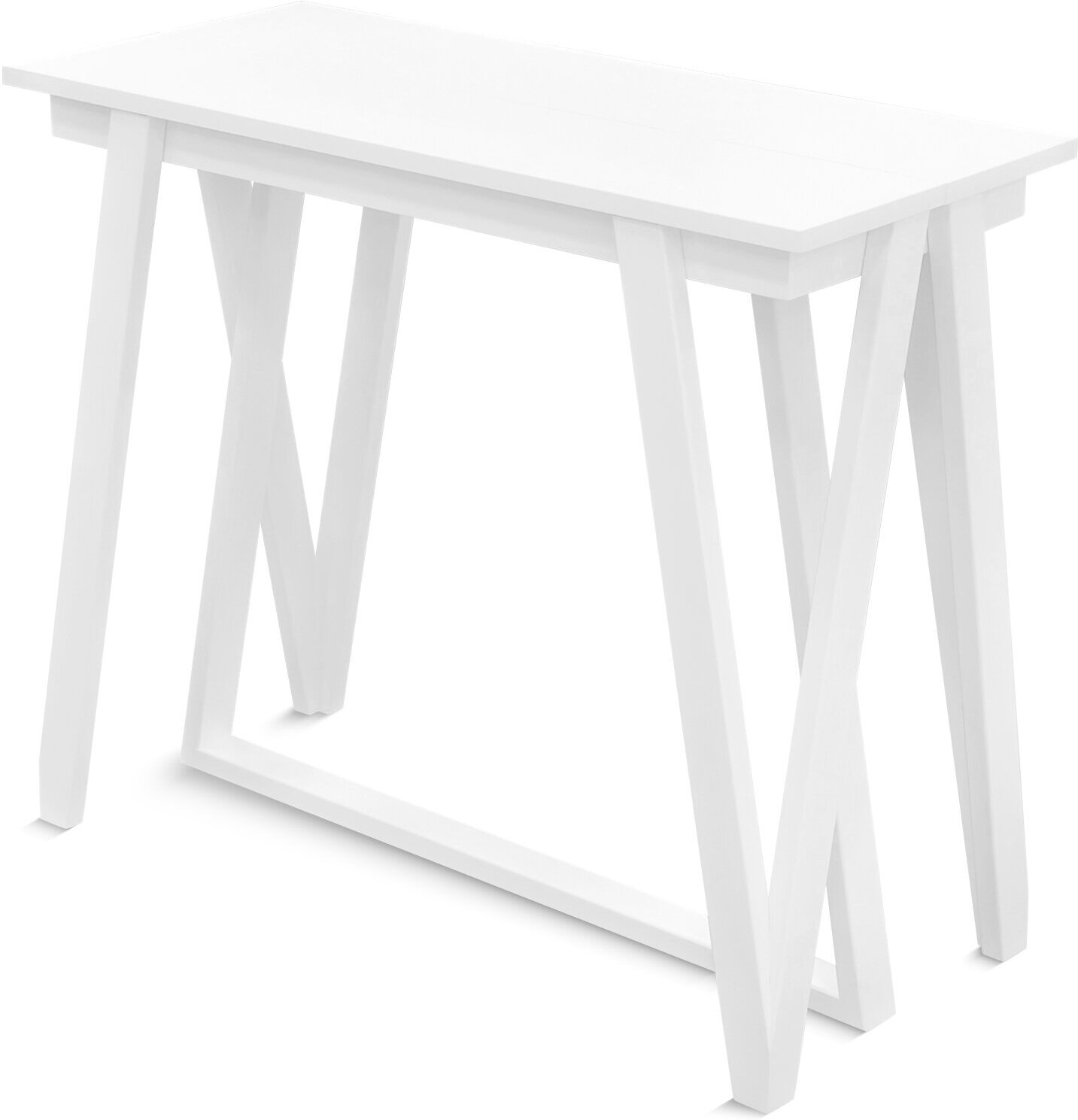 фото Раздвижной стол-консоль VECTOR W2.4 дуб галифакс табак / антрацит