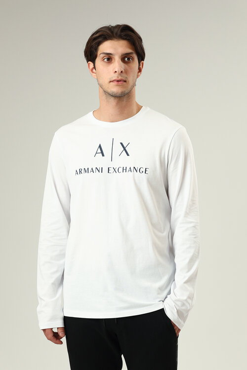 Лонгслив Armani Exchange, размер M, белый