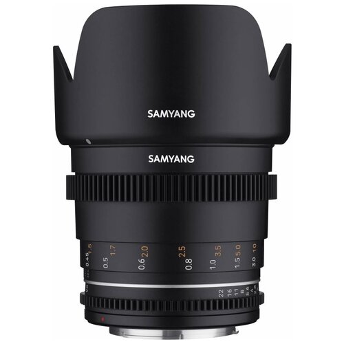 Объектив Samyang MF 50mm T15 VDSLR MK2 Canon RF черный 5870000₽