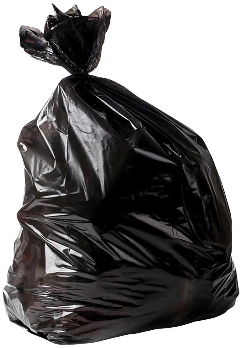 Мешки для мусора 30 л, черные, в рулоне 20 шт., ПНД 5 мкм, 47х55 см, ЛЮБАША эконом, 605329 - фото №3