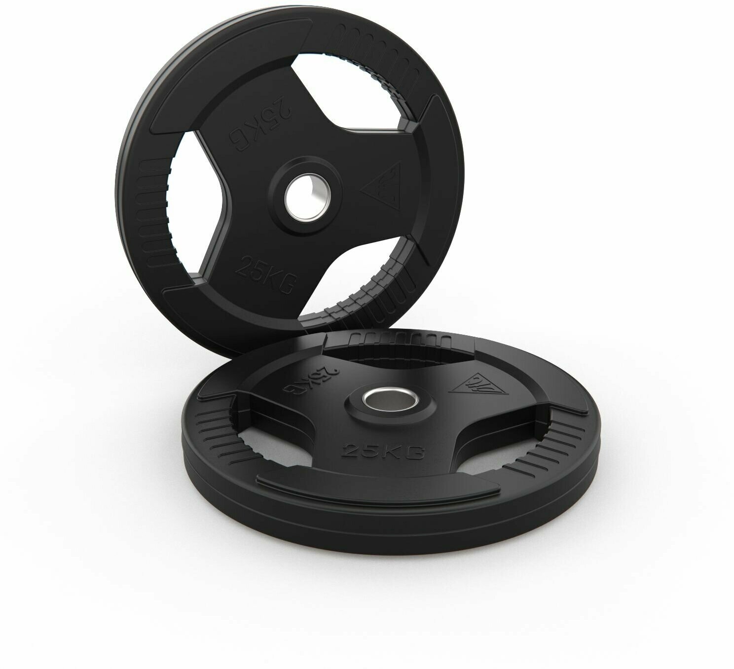 Диск обрезиненный с хватом DFC 25 кг / диаметр 51 мм — фото 1