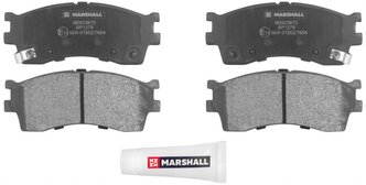 Дисковые тормозные колодки передние Marshall M2623873 для Kia Cerato, Kia Rio, Kia Spectra (4 шт.)