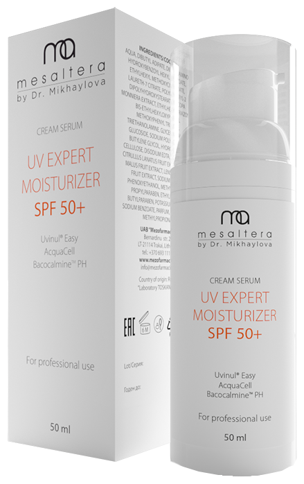 MESALTERA by Dr. Mikhaylova сыворотка UV Expert Moisturizer SPF 50, 50 мл