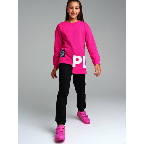 фото Брюки playtoday, размер 128, черный