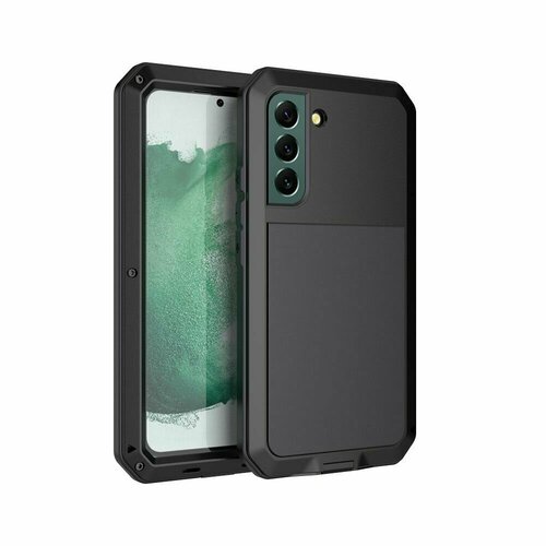 Ударопрочный чехол LunaTik Taktik Extreme для Samsung Galaxy S22, цвет Jet Black ударопрочный чехол lunatik taktik extreme для samsung galaxy s20 ultra цвет satin red