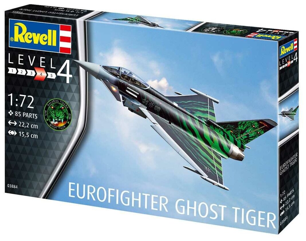 03884 Revell Многоцелевой истребитель Eurofighter "Ghost Tiger" (1:72)