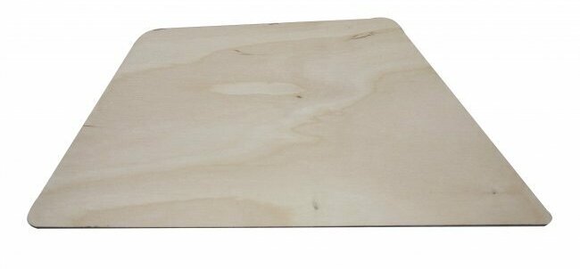 фото Деревянные заготовки / Декупаж, деревянная заготовка для творчества "Добрый мастер" "Трапеция" фанера 28*12,5см (2шт)