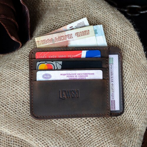 Картхолдер LEWSKI, коричневый