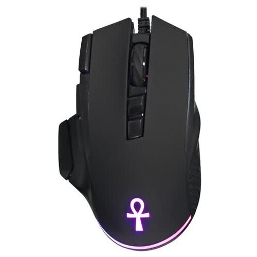 Мышь проводная Oklick 727G Anubis 1465489 RGB черная 189000₽