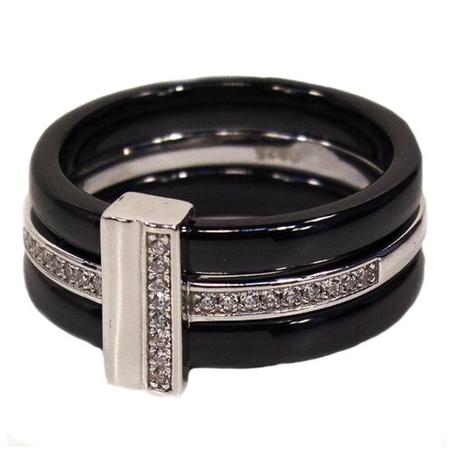 фото The jeweller кольцо тс-r00152-в-w-х-х-w, размер 18