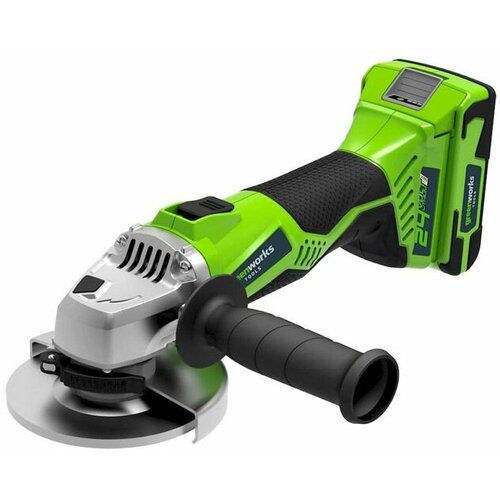 3200207 Аккумуляторная УШМ Greenworks GD24AG 24B без АКБ И ЗУ 797900₽