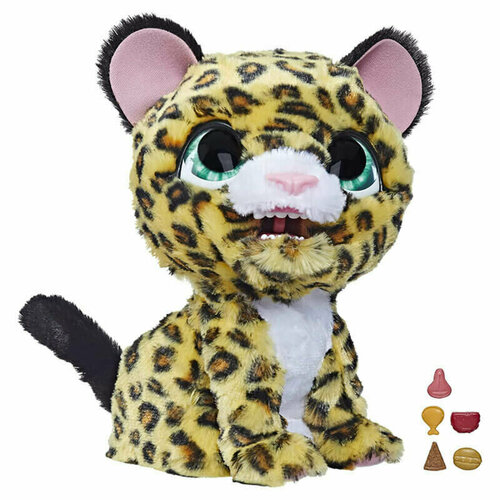 Интерактивная игрушка Furreal friends Плюшевый леопард F4394 интерактивная игрушка furreal friends kitty plush sound серый