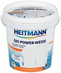 Heitmann Пятновыводитель Oxi Power-Weiss для белых тканей, 750 г